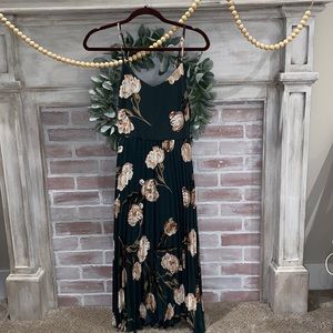 A New Day Pleated Midi dress